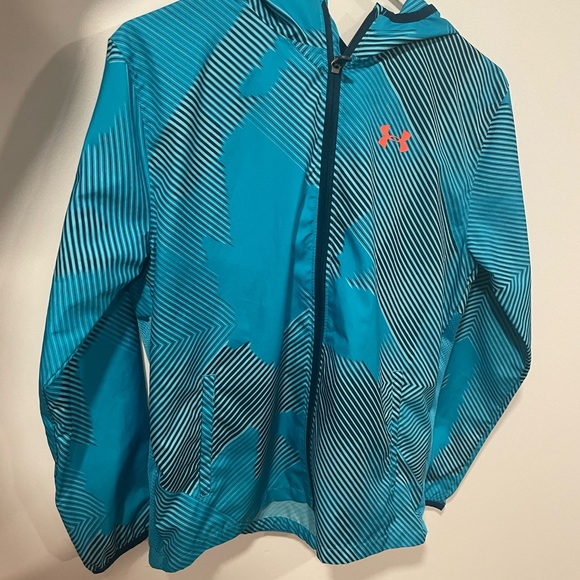 Under Armour Youth Windbreaker Size LG - Picture 6 of 6